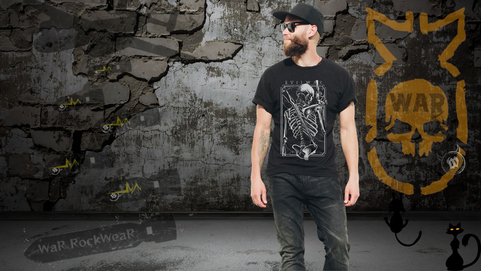 War Rockwear - Estampa Evil War